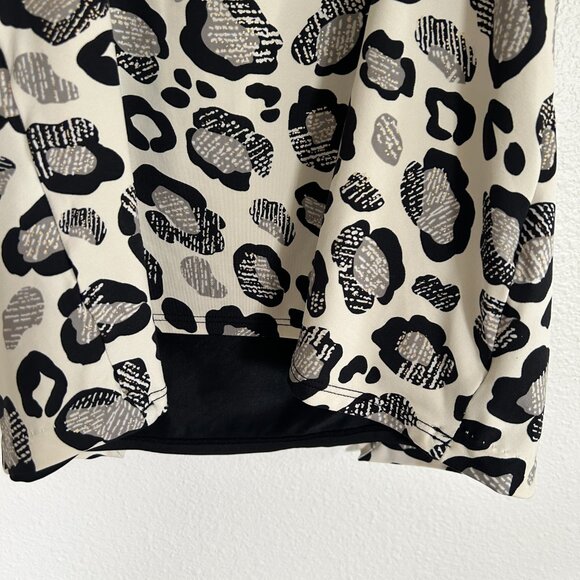 Miraclesuit Tankini Top 12 Animal Print Jubilee Flyaway Slimming Swim - Picture 7 of 11